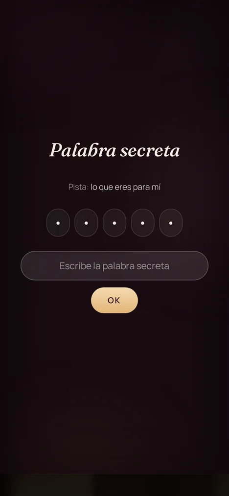 Palabra secreta — Un mini-juego que solo ustedes y el grupo entiende.