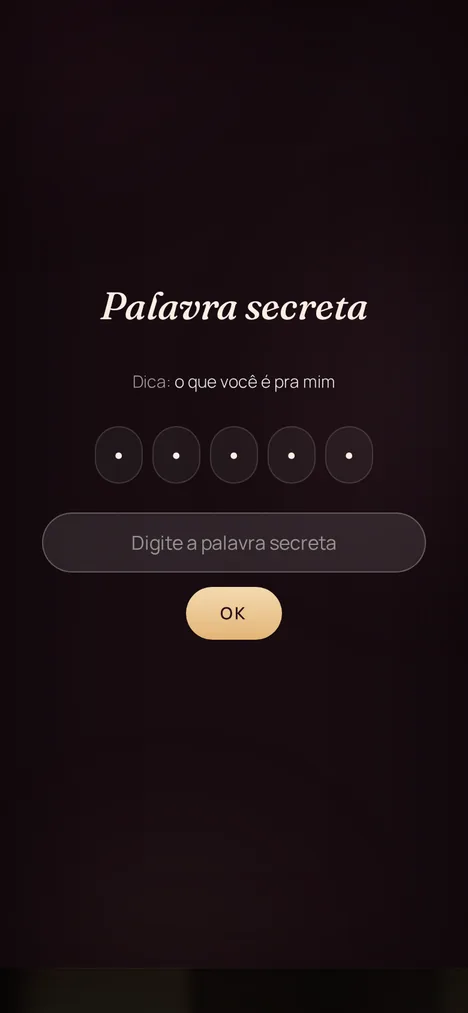 Palavra secreta — Um mini-jogo que só vocês e a turma entende.