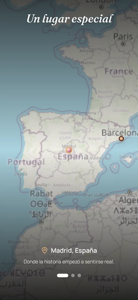 Mapa real — Los lugares que marcaron a tú y tu abuela.