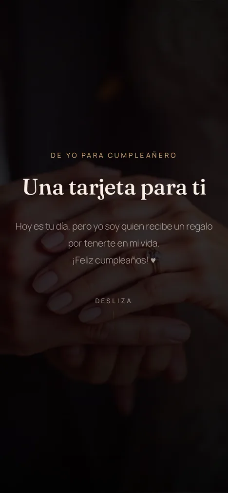 La portada — La apertura que revela la sorpresa para ustedes dos.