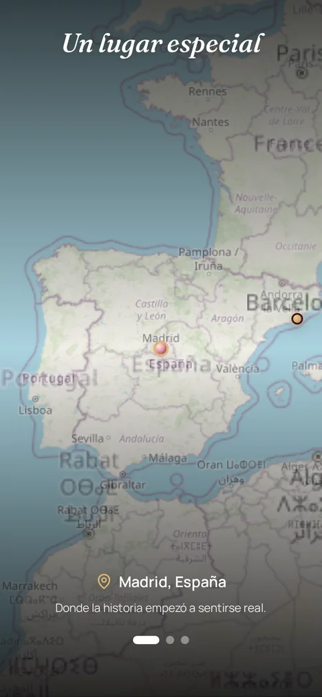 Mapa real — Los lugares que marcaron a quien amas.