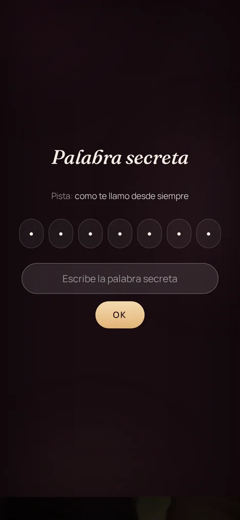 Palabra secreta — Un mini-juego que solo tú y tu hermana entiende.