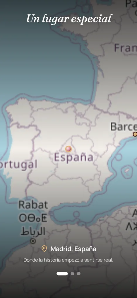 Mapa real — Los lugares que marcaron a tú y tu hermana.
