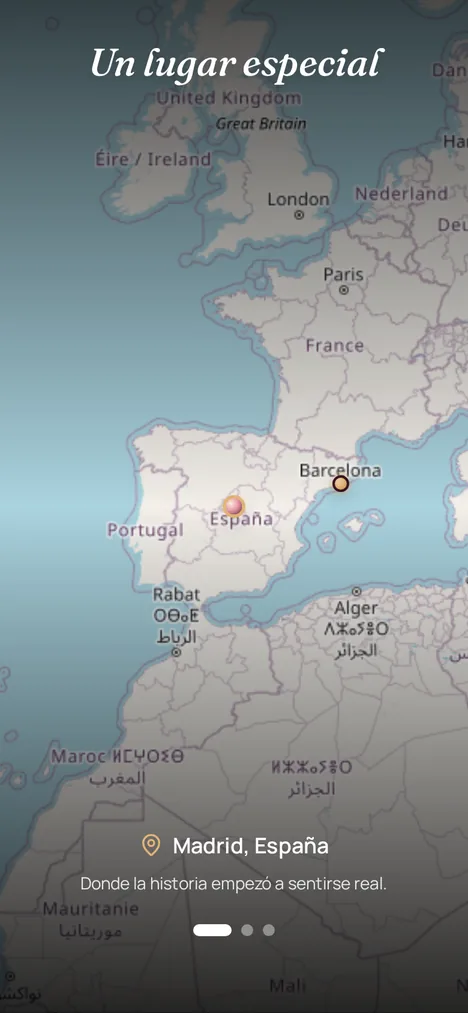 Mapa real — Los lugares que marcaron a tú y tu mamá.
