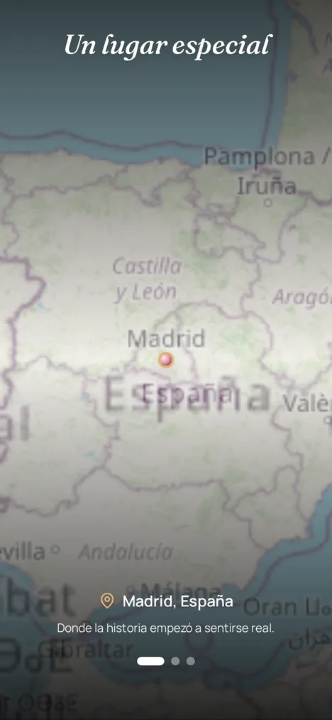 Mapa real — Los lugares que marcaron a tú y tu abuelo.